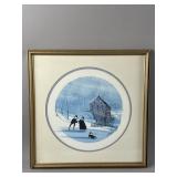 Framed/Signed/# Art Print by Buckley Moss