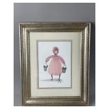 Framed/Signed/# Art Print by Buckley Moss