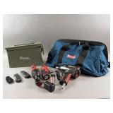 Military Surplus Metal Ammo,  Tool Bag & More