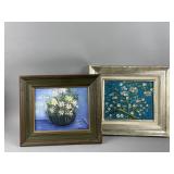 Vtg Framed Oil Painting on Canvas
