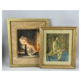 Framed Print of "Alice Blue Gown" & More