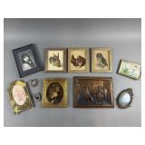 Vintage Miniature Framed Art