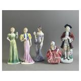 Vtg Royal Doulton Porcelain Figures & More