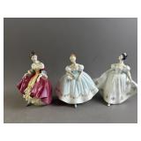 Vtg Royal Doulton Porcelain Figures