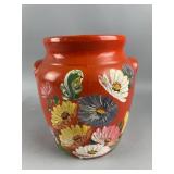 Vintage Ransburg Pottery Cookie Jar No Lid