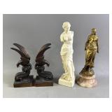 Vtg Greek Statue & More