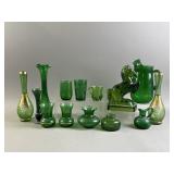 Emerald Green Rearing horse Bookend & More