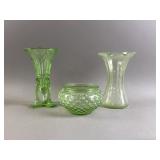 Antq Uranium Glass