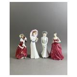 Vtg Royal Doulton Porcelain Figures