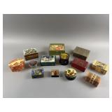 Vintage wooden & Ceramic Boxes
