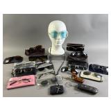 Vtg Prescription Glasses, Sunglasses, & More