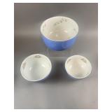 Vtg Hallï¿½s Superior Kitchenware Bowls