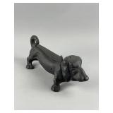 Cast Iron Dachshund Boot Scraper/Door Stopper