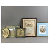 Vtg Framed Home Art & More