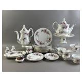 Vtg Royal Albert Bone China Dinner Plates & More