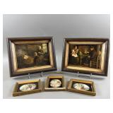 Vintage Framed Oil Paintings & More