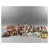 Vintage Resin Nativity Set & More