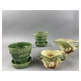 Vintage McCoy Pottery Sugar & Cream Set & More