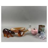 Vtg Pilgrim Handblown Glass & More