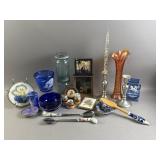 Assortment of Antq & Vtg Glassware & More