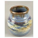 Vtg MCM Drip Glaze Stoneware Pottery by Rod
