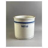 Vtg Stoneware Bread Crock