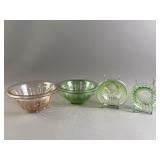 Uranium Glass Bowls & More
