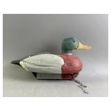 Vtg Mallard Duck Wood Decoy