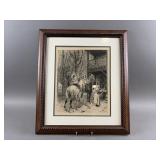 Framed & Signed Print "The Roadside Inn"