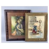 Vintage Framed/Signed Oil Painting by Moore & More