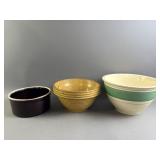 Large Pottery Bowls