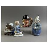 Porcelain Figures, Royal Doulton Mad Hatter & More