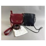 Coach Saddle Bag, Crossbody, & Extra Strap