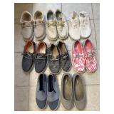 Hey Dude, Nautica & Sketchers Womens Size 10 Shoes