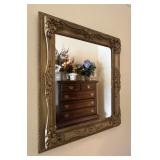 19th Century Antique French Gold Gilt Wall Mirror