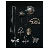 Sterling Silver Animal Jewelry, Taxco & More