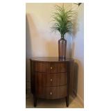 Ethan Allen Nightstand & Vase
