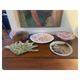 Higher End Platters and Bowl