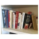 Shelf of Cookbooks