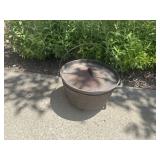 Large 12" Cast Iron Pot