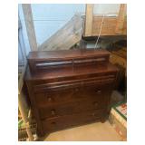 Antique Empire Style Dresser
