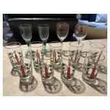 Christmas Themed Cups & Stem Glasses