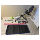 Stamina Intone Folding Reaimbent Workout Bike