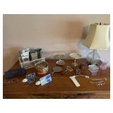 Crystal Table Lamp, Reading Accessories & More