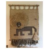 1970s Don Freedman Jute Textile Wall Hanging