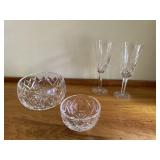 Waterford Lismore Flutes & Marquis Cut Bowls