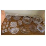 Vintage Cut Crystal Serving Bowls & More