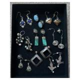 Sterling Silver Earrings Taxco & More