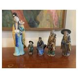 Asian Mud Men Figurines