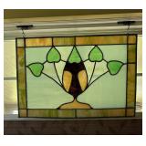 Hanging Stained Glass Artwork